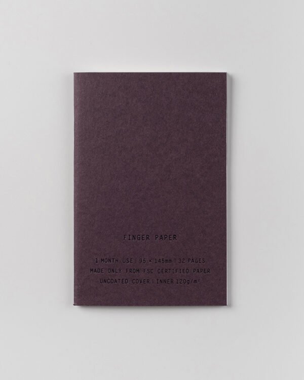 Finger Paper – Aubergine