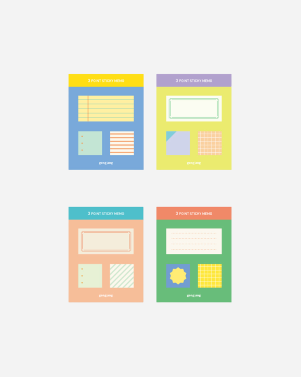3-point Sticky Memo