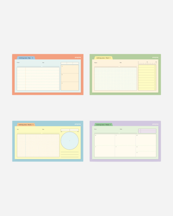 Archiving Sticky Memo