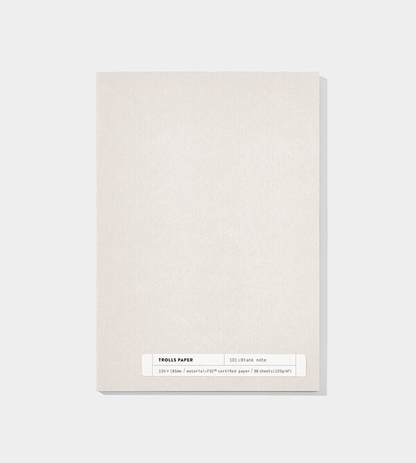 Plain Note 101 – Blank