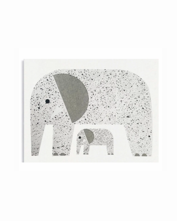 Mini Card – Elephants