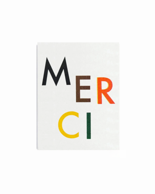 Mini Card – Merci